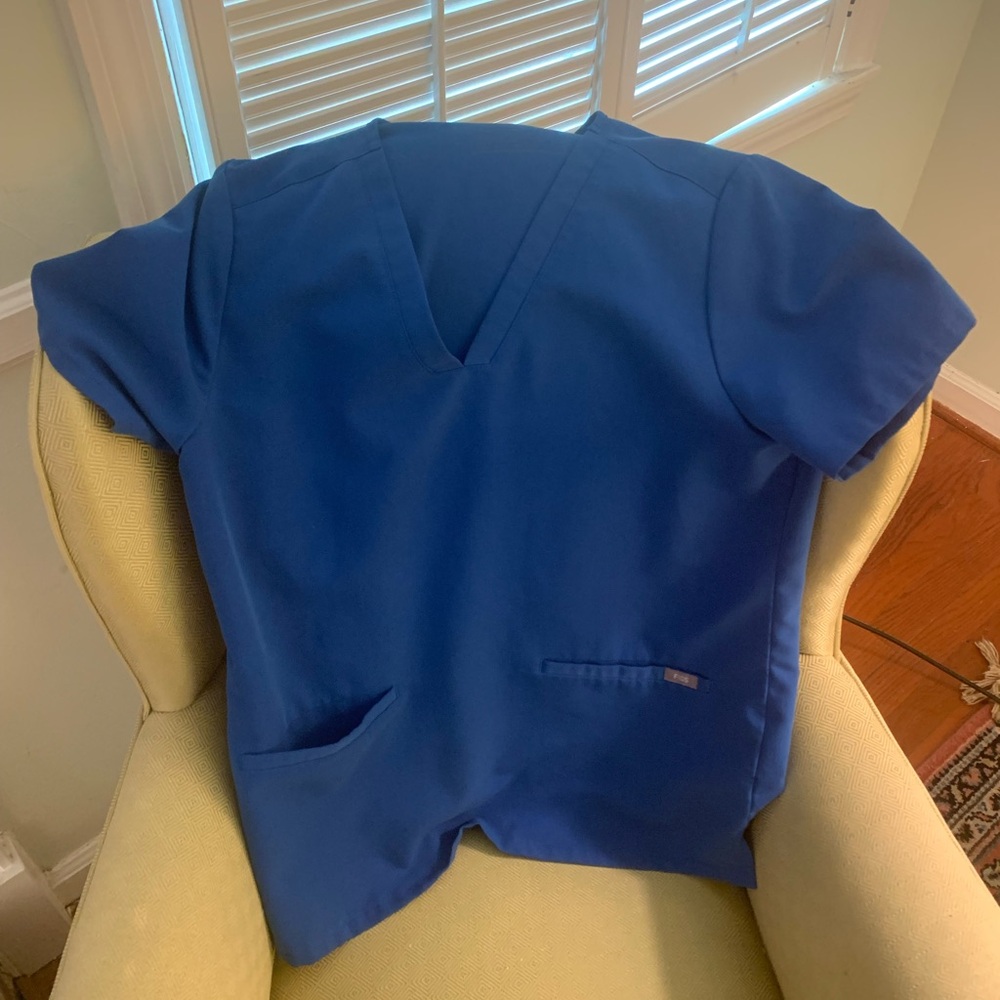 Figs size medium set royal blue